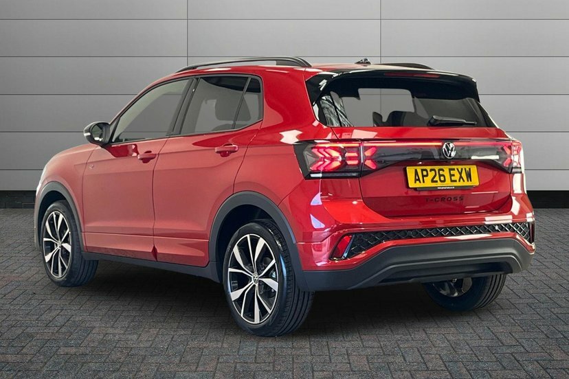 Volkswagen T-Cross 1.0 Tsi Black Edition Suv 115 P Red #3