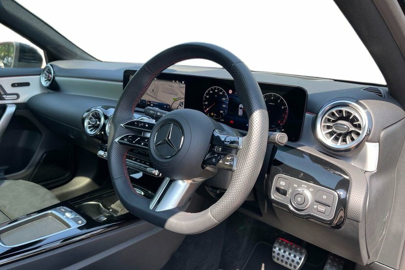 Mercedes-Benz A Class A180h Amg Line Premium Plus Hatchback Black #5