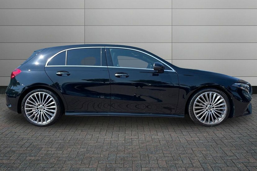Mercedes-Benz A Class A180h Amg Line Premium Plus Hatchback Black #3
