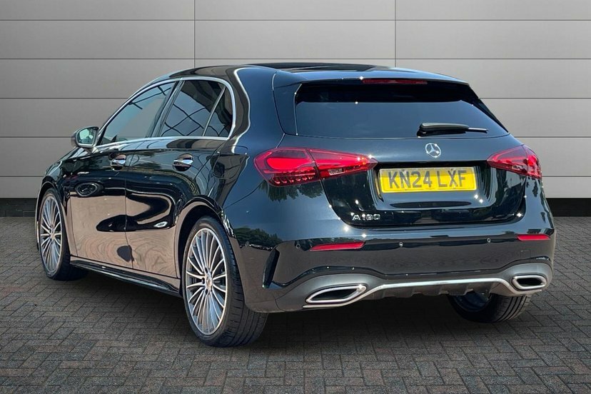 Mercedes-Benz A Class A180h Amg Line Premium Plus Hatchback Black #2
