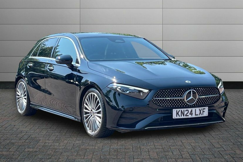Mercedes-Benz A Class A180h Amg Line Premium Plus Hatchback Black