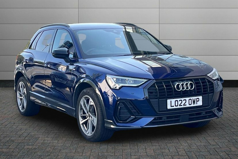 Audi Q3 1.5 Tfsi Cod 35 Black Edition Suv S Tro Blue