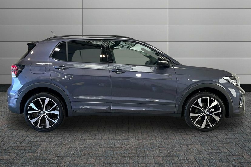 Volkswagen T-Cross 1.0 Tsi Black Edition Dsg Grey #4
