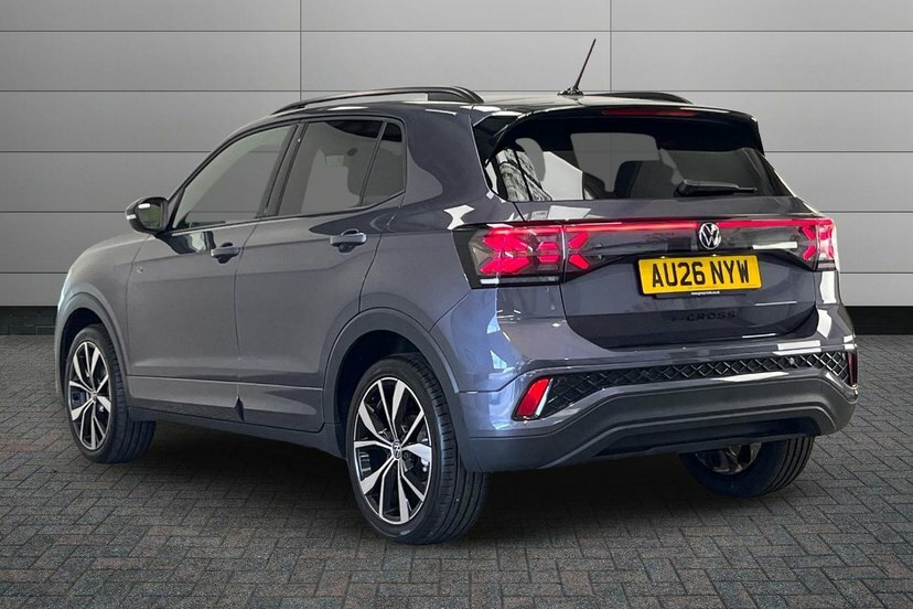 Volkswagen T-Cross 1.0 Tsi Black Edition Dsg Grey #3