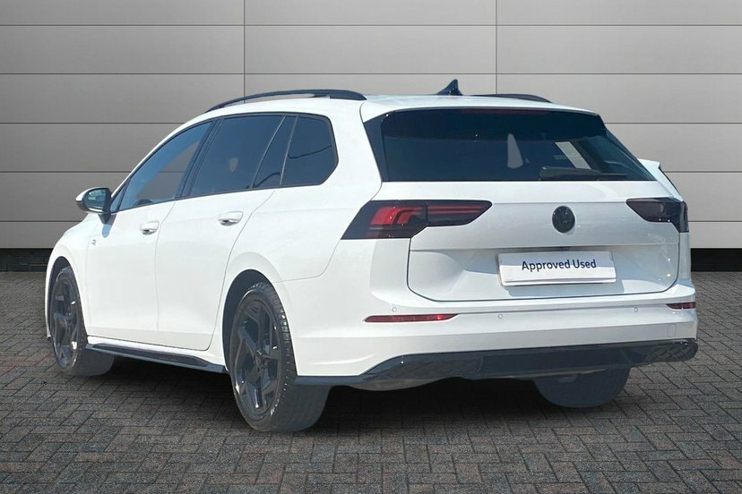Volkswagen Golf 2.0 Tdi R-line Estate Dsg 150 Ps PK25OKH White #3