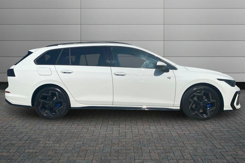 Volkswagen Golf 2.0 Tdi R-line Estate Dsg 150 Ps PK25OKH White #4