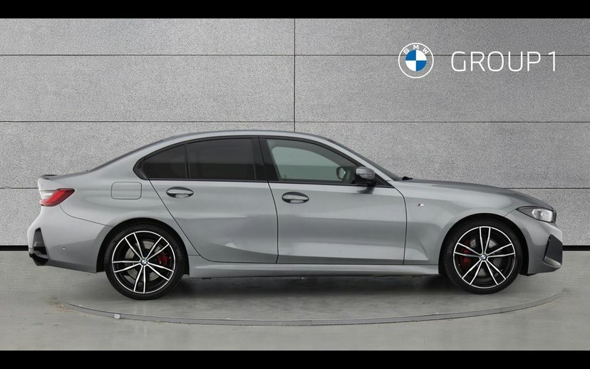 BMW 3 Series 320I Xdrive M Sport Saloon BP72KWN Grey #3