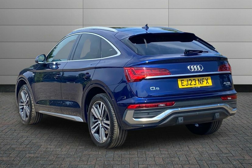 Audi Q5 2.0 Tdi 40 S Line Sportback S Tronic Qu EJ23NFX Blue #3