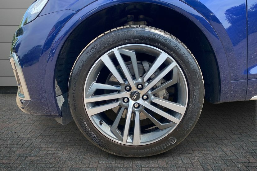 Audi Q5 2.0 Tdi 40 S Line Sportback S Tronic Qu EJ23NFX Blue #5