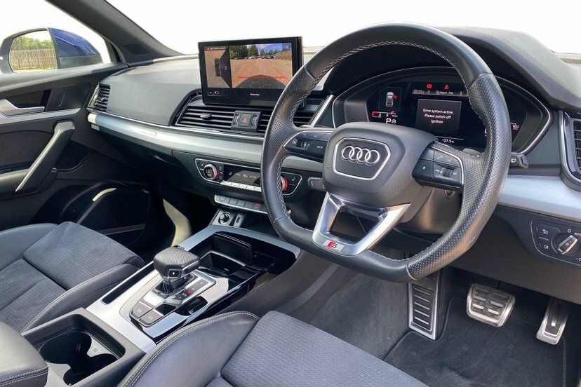Audi Q5 2.0 Tdi 40 S Line Sportback S Tronic Qu EJ23NFX Blue #6