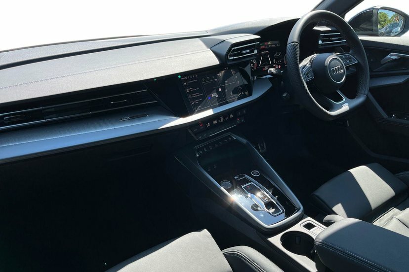 Audi A3 1.5 Tfsi S Line Sportback S Tronic 150 Black #2