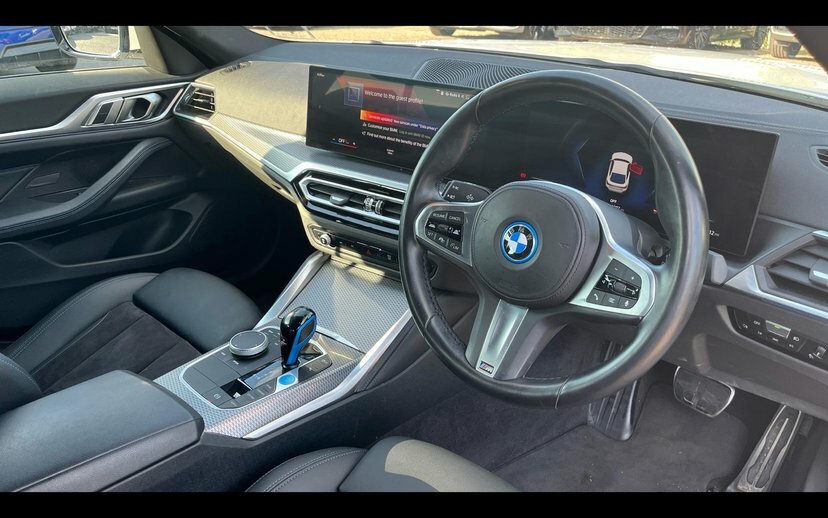 BMW i4 40 83.9Kwh M Sport Gran Coupe Ed White #6