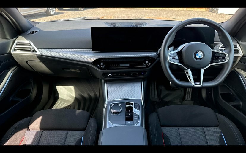 BMW 3 Series 320I M Sport Saloon Grey #4