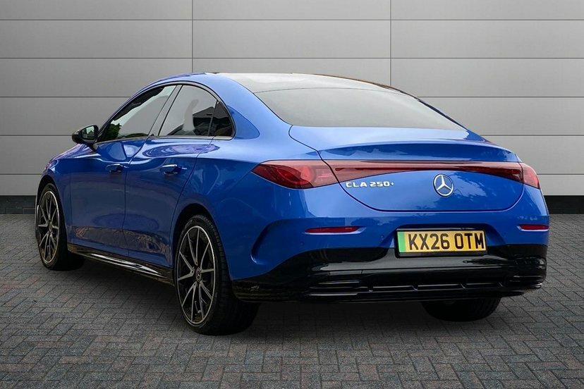 Mercedes-Benz CLA Class Cla250 85Kwh Amg Line Premium Edition Saloon KX26OTM Blue #2