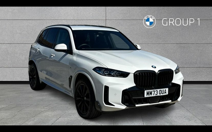 BMW X5 3.0 40D Mht M Sport Suv Hybrid Steptron White