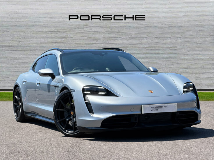 Porsche Taycan Performance Plus 93.4Kwh Turbo Sport Turismo E Silver