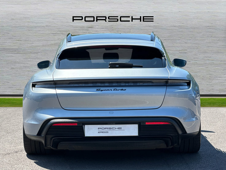 Porsche Taycan Performance Plus 93.4Kwh Turbo Sport Turismo E Silver #4