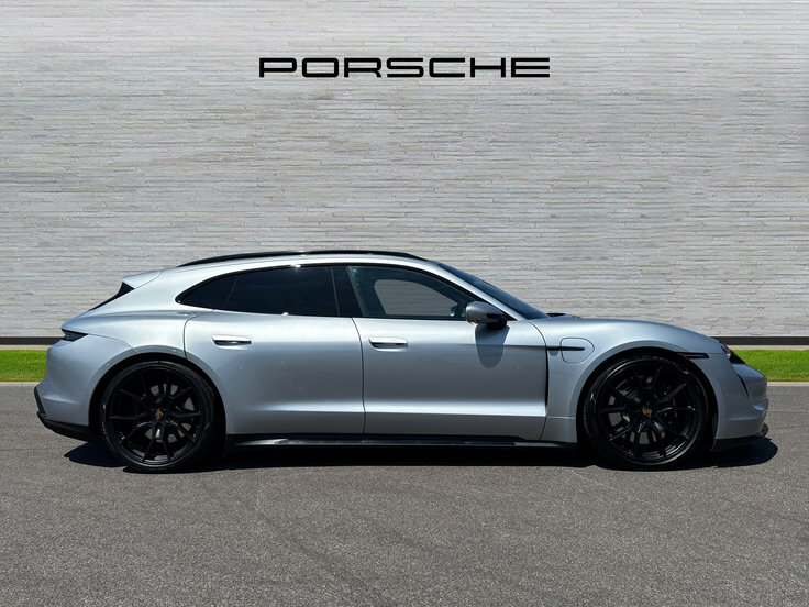 Porsche Taycan Performance Plus 93.4Kwh Turbo Sport Turismo E Silver #3