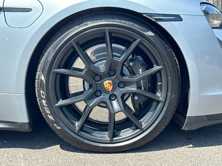Porsche Taycan Performance Plus 93.4Kwh Turbo Sport Turismo E Silver #6