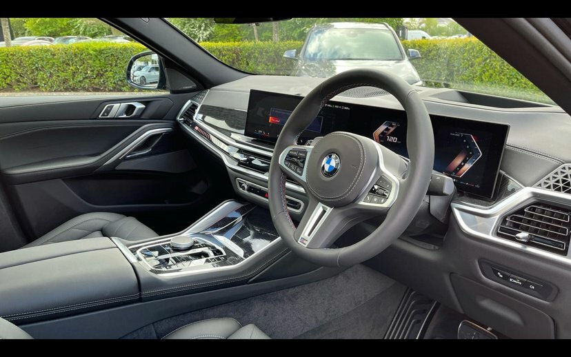 BMW X6 X6 M60i Xdrive Black #6