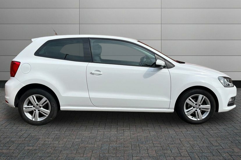 Volkswagen Polo 1.2 Tsi Bluemotion Tech Match Edition Hatchback White #4