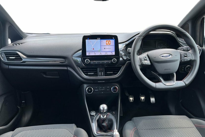 Ford Fiesta 1.0T Ecoboost Gpf St-line Hatchback Man Black #6