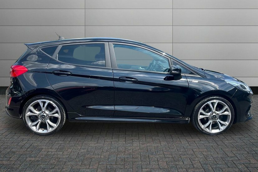 Ford Fiesta 1.0T Ecoboost Gpf St-line Hatchback Man Black #4