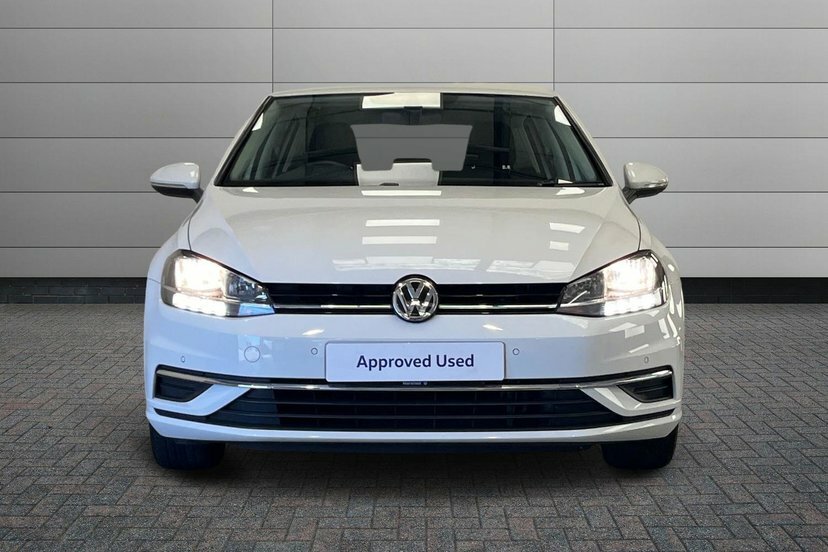 Volkswagen Golf 2.0 Tdi Se Nav Estate Dsg Euro 6 Ss White #7