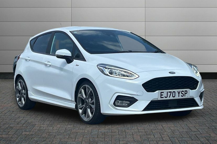 Ford Fiesta 1.0T Ecoboost Mhev St-line X Edition Hatchback White