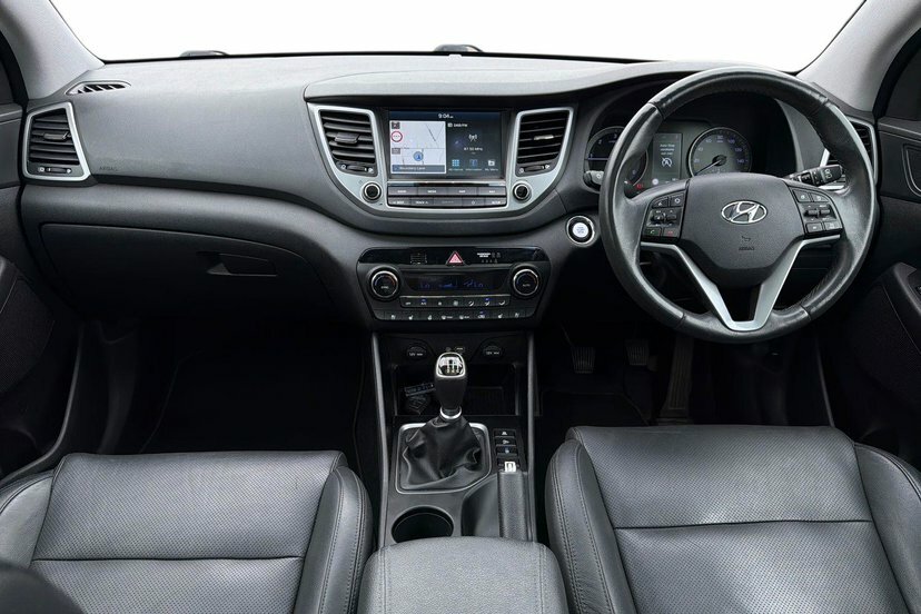 Hyundai Tucson 2.0 Crdi Blue Drive Premium Se Suv Manu Black #6