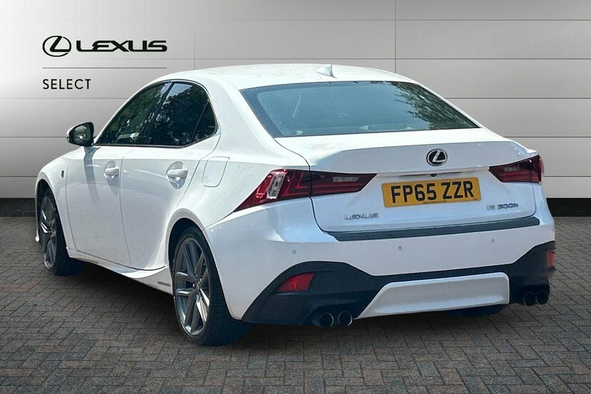 Lexus IS 2.5 300H F Sport Saloon Hybrid E-cvt Eu White #3