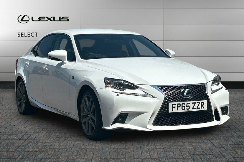 Lexus IS 2.5 300H F Sport Saloon Hybrid E-cvt Eu White