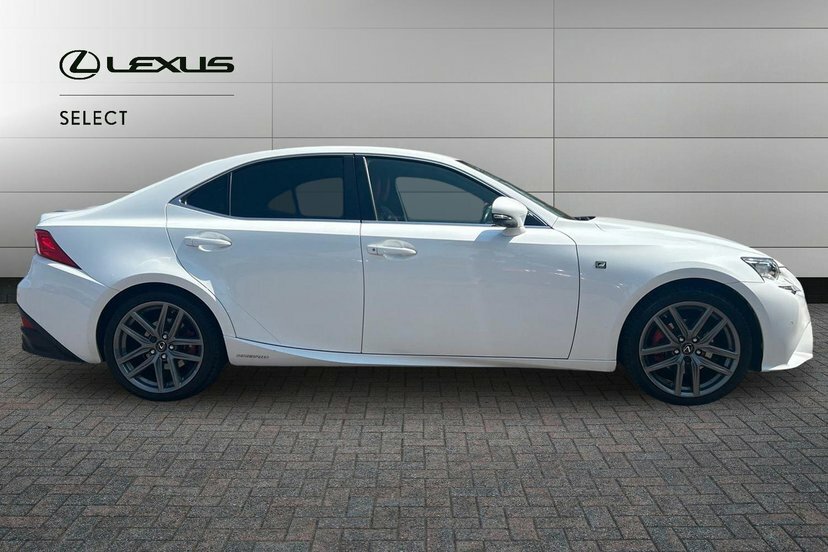 Lexus IS 2.5 300H F Sport Saloon Hybrid E-cvt Eu White #4
