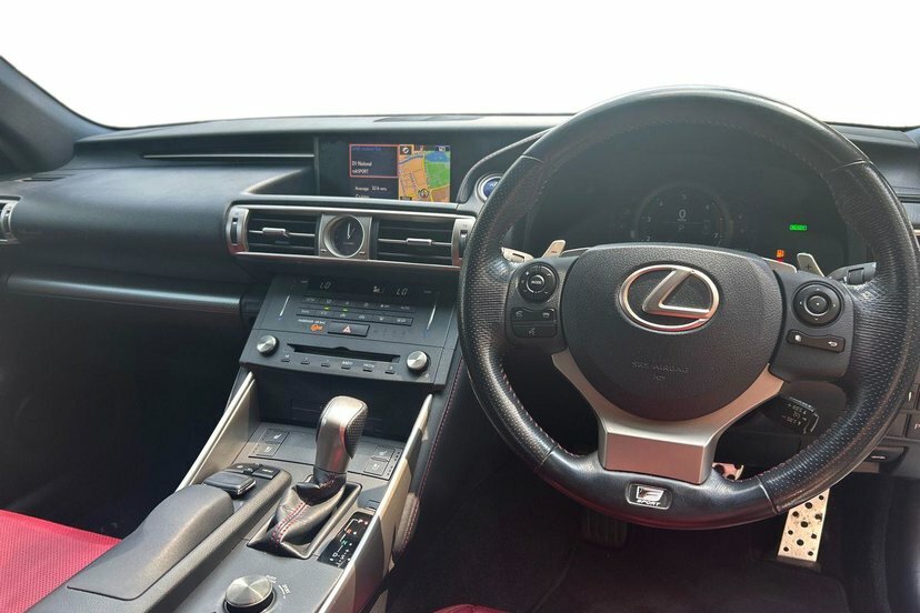 Lexus IS 2.5 300H Sport Saloon Hybrid E-cvt Euro Red #12