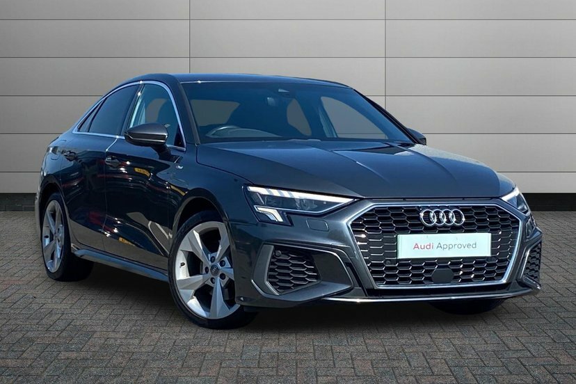 Audi A3 1.5 Tfsi 35 S Line Saloon 150 P Grey