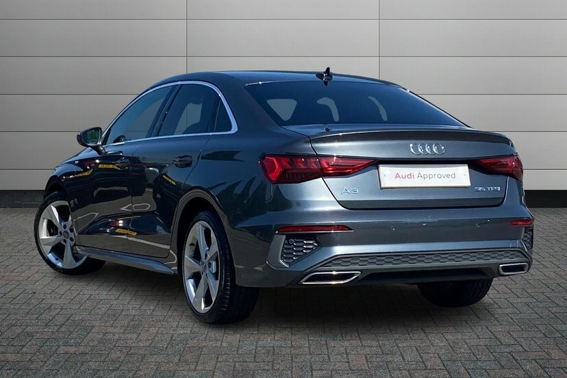 Audi A3 1.5 Tfsi 35 S Line Saloon 150 P Grey #3