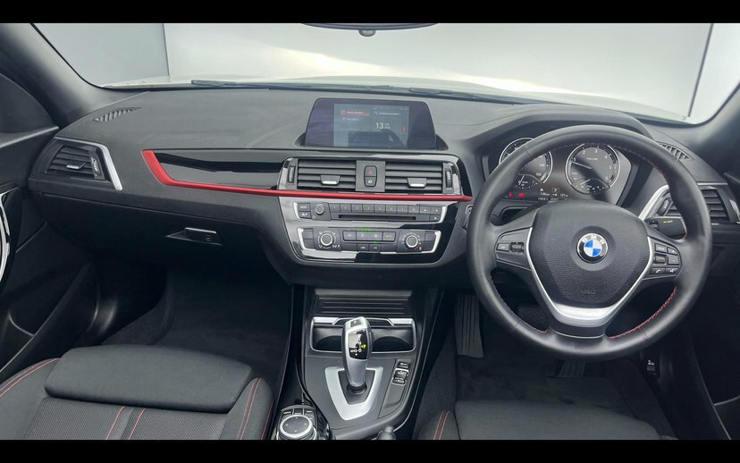 BMW 2 Series 218D Sport Convertible PY19XVL White #4