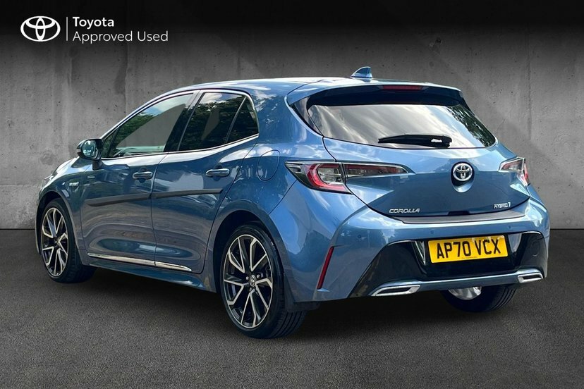 Toyota Corolla 2.0 Vvt-h Gpf Excel Hatchback Hybrid Cv Blue #3