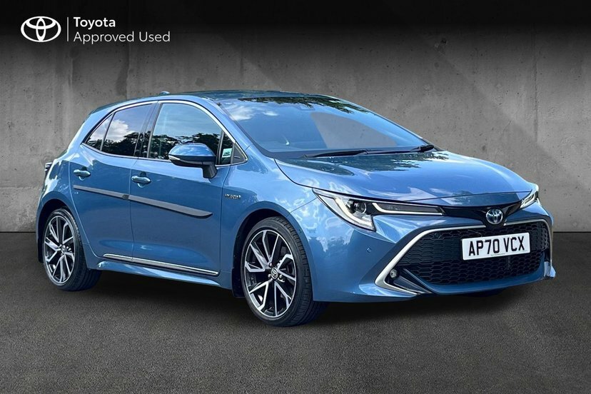 Toyota Corolla 2.0 Vvt-h Gpf Excel Hatchback Hybrid Cv Blue