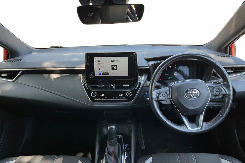 Toyota Corolla 1.8 Vvt-h Gpf Gr Sport Hatchback Hybrid Red #6