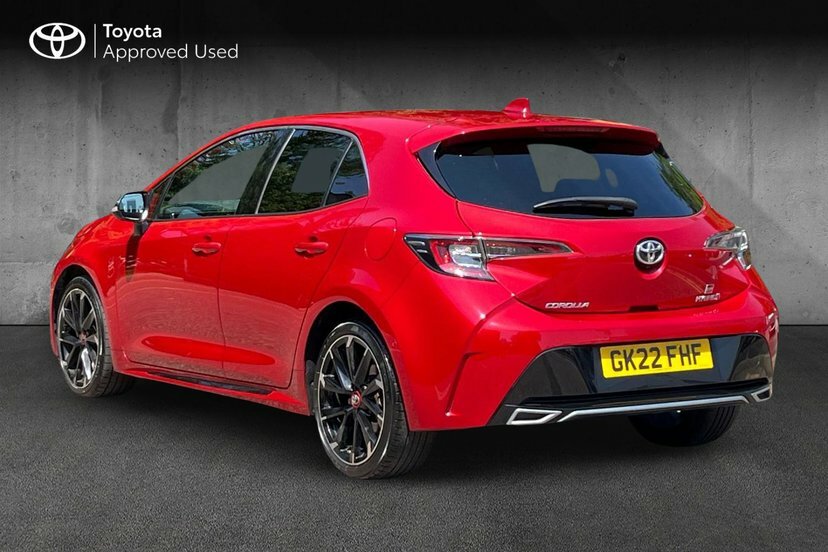 Toyota Corolla 1.8 Vvt-h Gpf Gr Sport Hatchback Hybrid Red #3