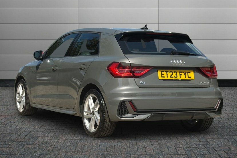 Audi A1 1.0 Tfsi 30 S Line Sportback S Tronic ET23FYC Grey #3