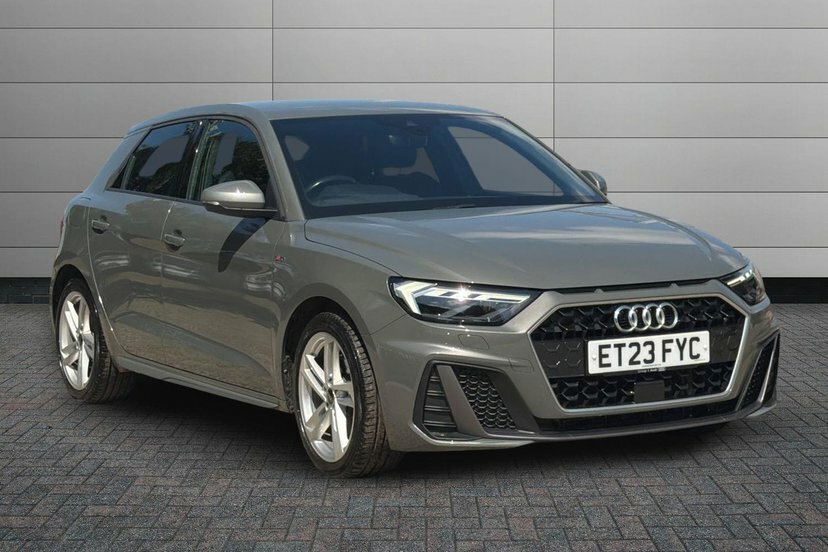 Audi A1 1.0 Tfsi 30 S Line Sportback S Tronic ET23FYC Grey
