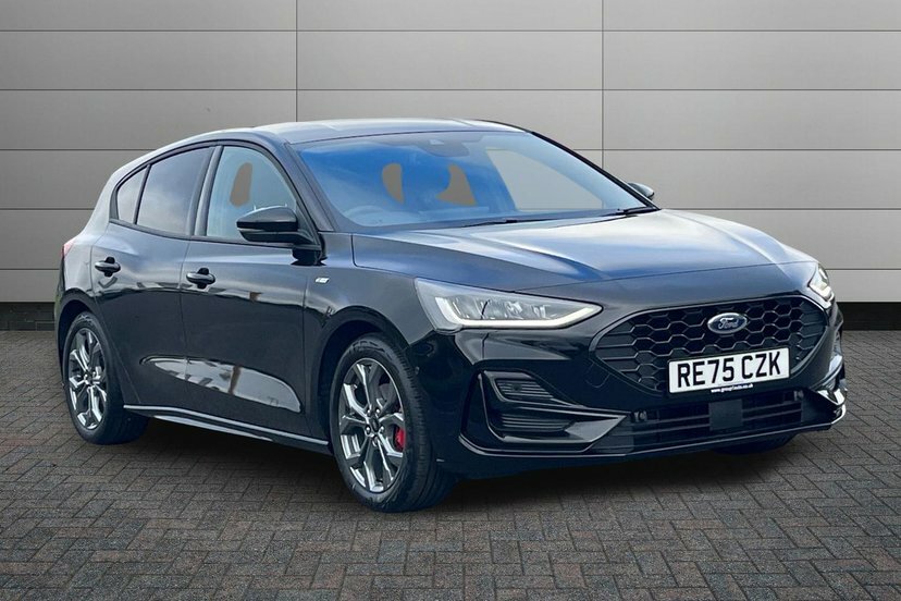 Ford Focus 1.0T Ecoboost Mhev St-line Hatchback Hy RE75CZK Black