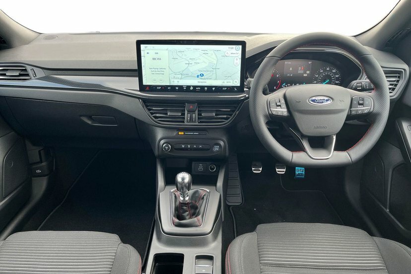 Ford Focus 1.0T Ecoboost Mhev St-line Hatchback Hy RE75CZK Black #6