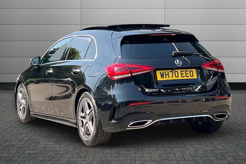 Mercedes-Benz A Class A250 Amg Line Premium Plus 2 Black #2