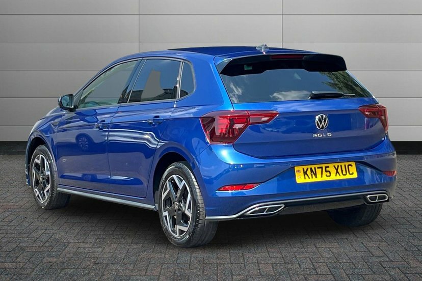 Volkswagen Polo 1.0 Tsi R-line Hatchback Dsg 115 Ps KN75XUC Blue #3