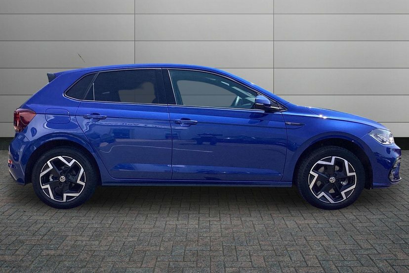 Volkswagen Polo 1.0 Tsi R-line Hatchback Dsg 115 Ps Blue #4