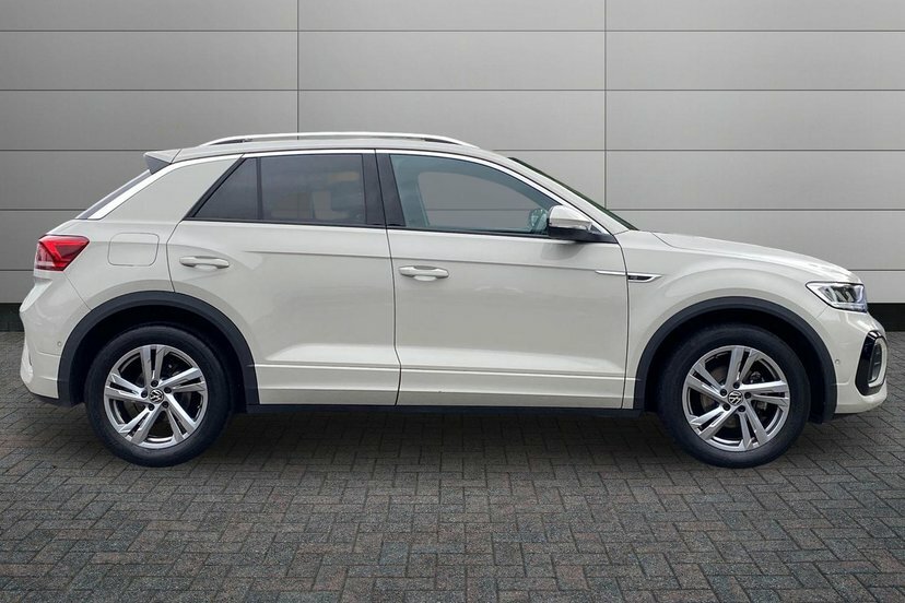 Volkswagen T-Roc 1.5 Tsi R-line Suv 150 Ps Grey #4