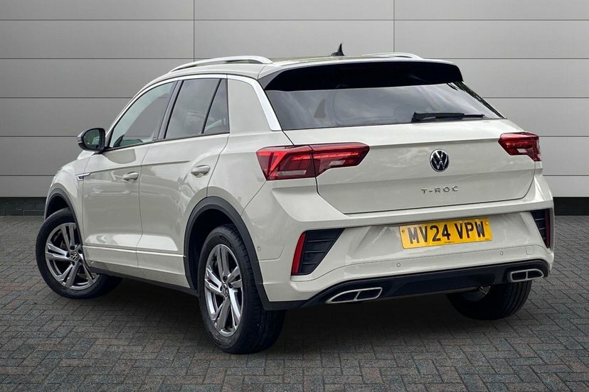 Volkswagen T-Roc 1.5 Tsi R-line Suv 150 Ps Grey #3